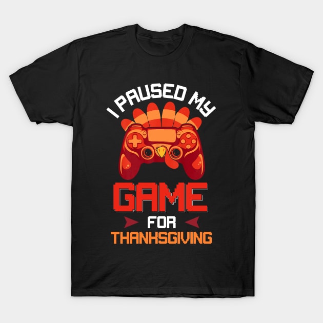 Happy Thanksgiving Gamer Turkey Video Game Lovers Kids Boys T-Shirt by _So who go sayit_